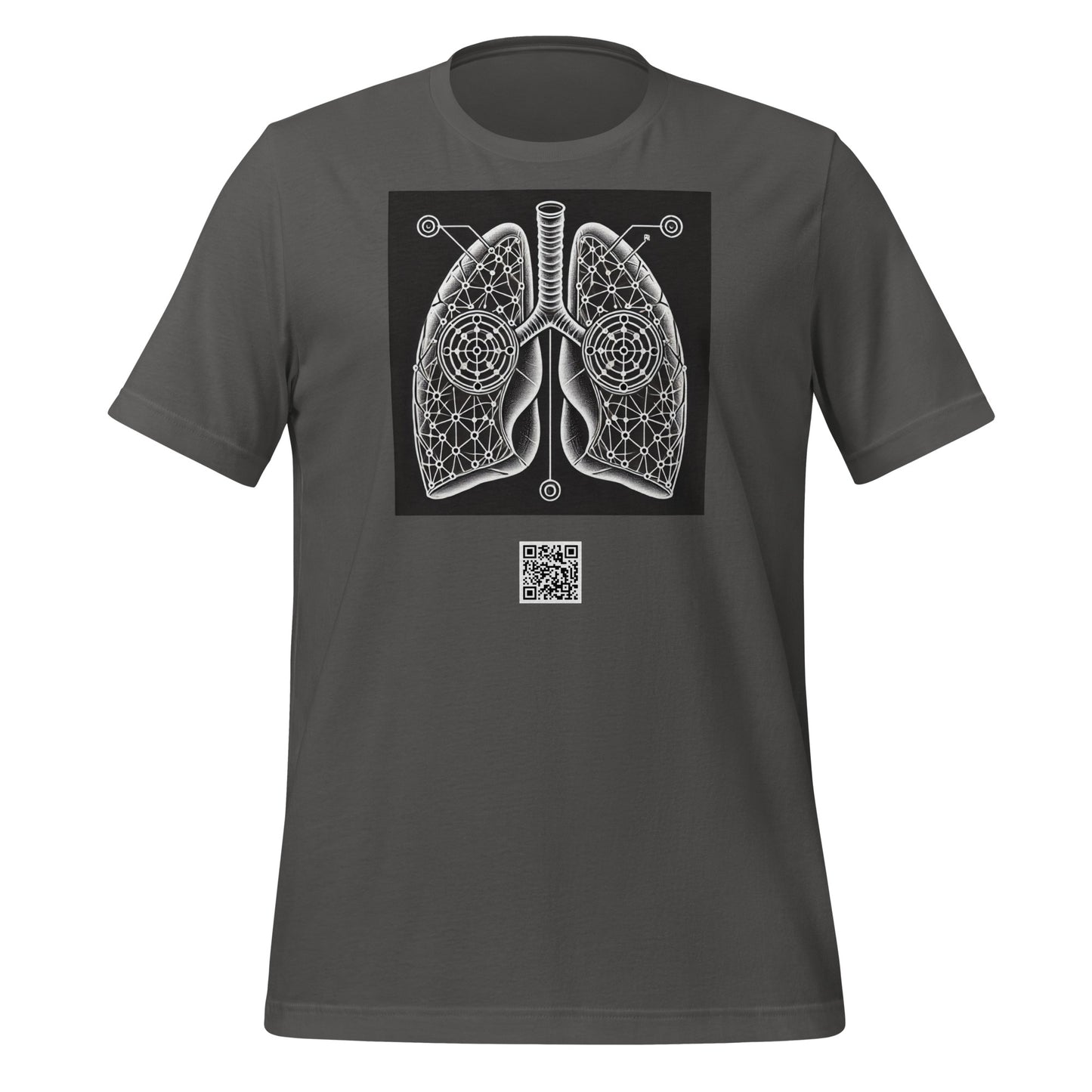 Augmented Reality Tee by Vibras - Lungs Effect