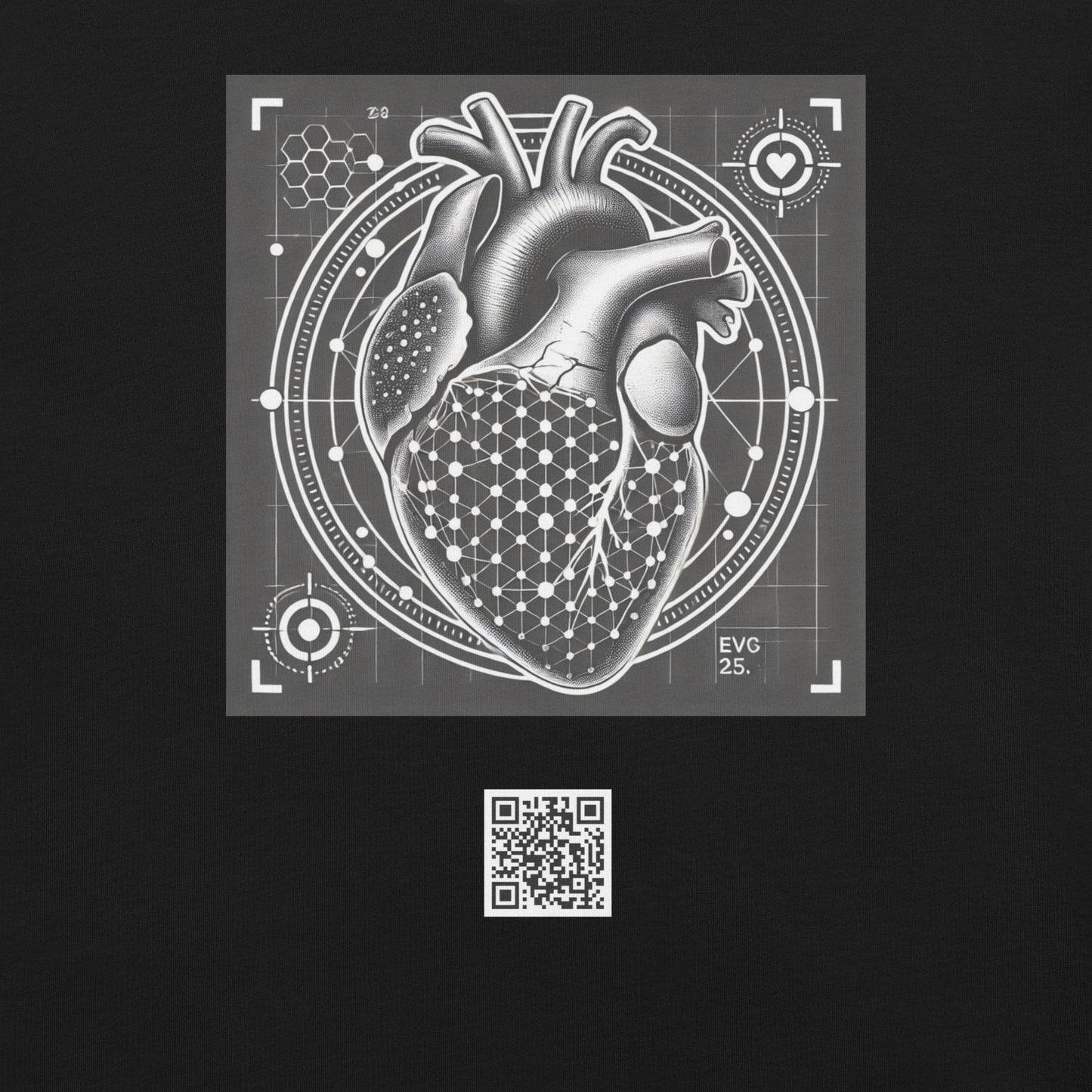 Augmented Reality Tee by Vibras - Heart Effect