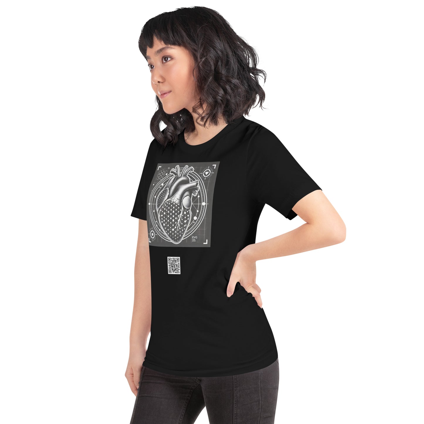 Augmented Reality Tee by Vibras - Heart Effect