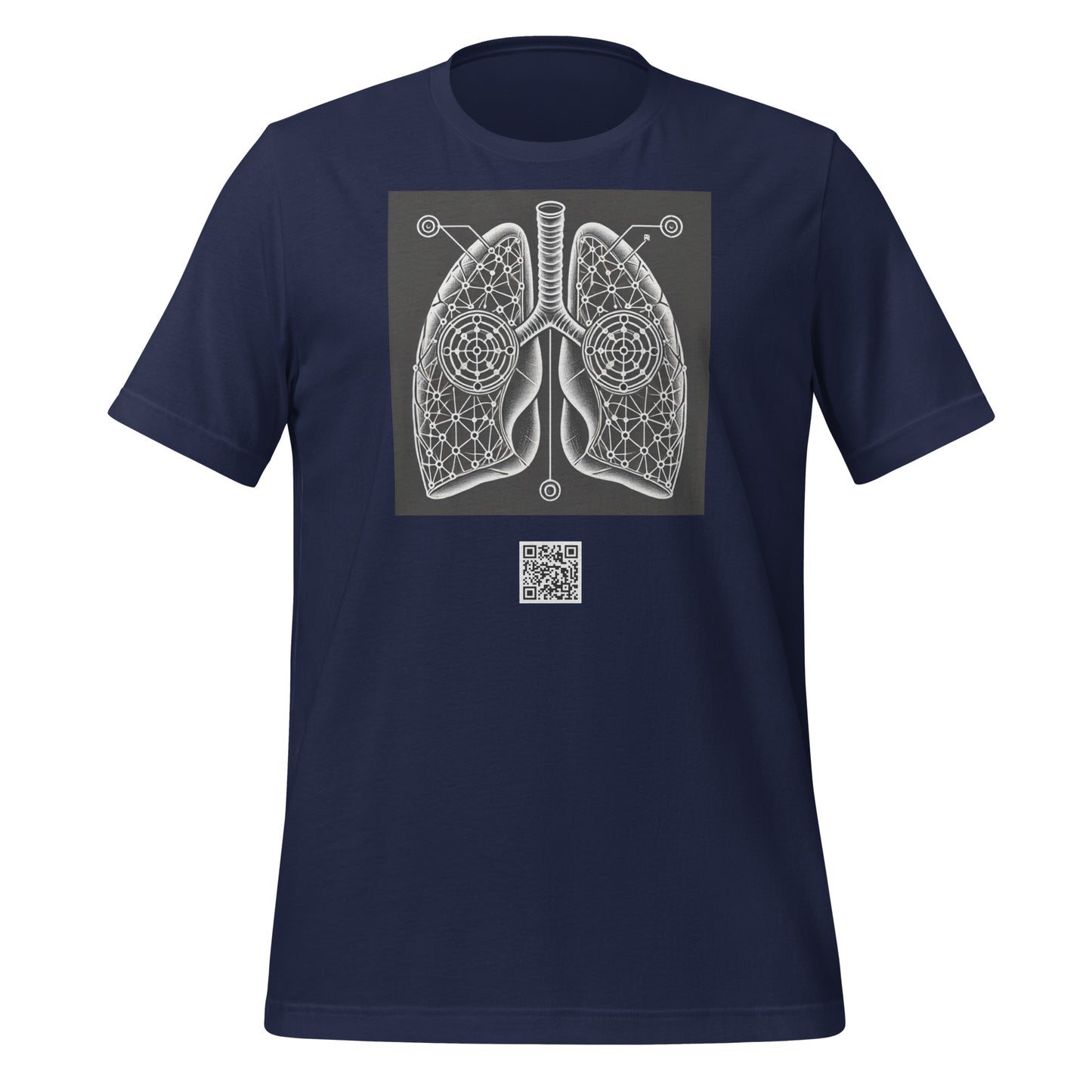 Augmented Reality Tee by Vibras - Lungs Effect