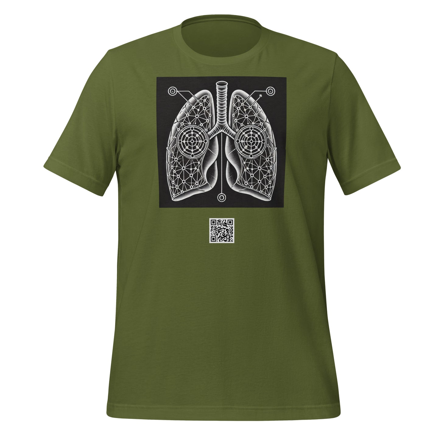 Augmented Reality Tee by Vibras - Lungs Effect