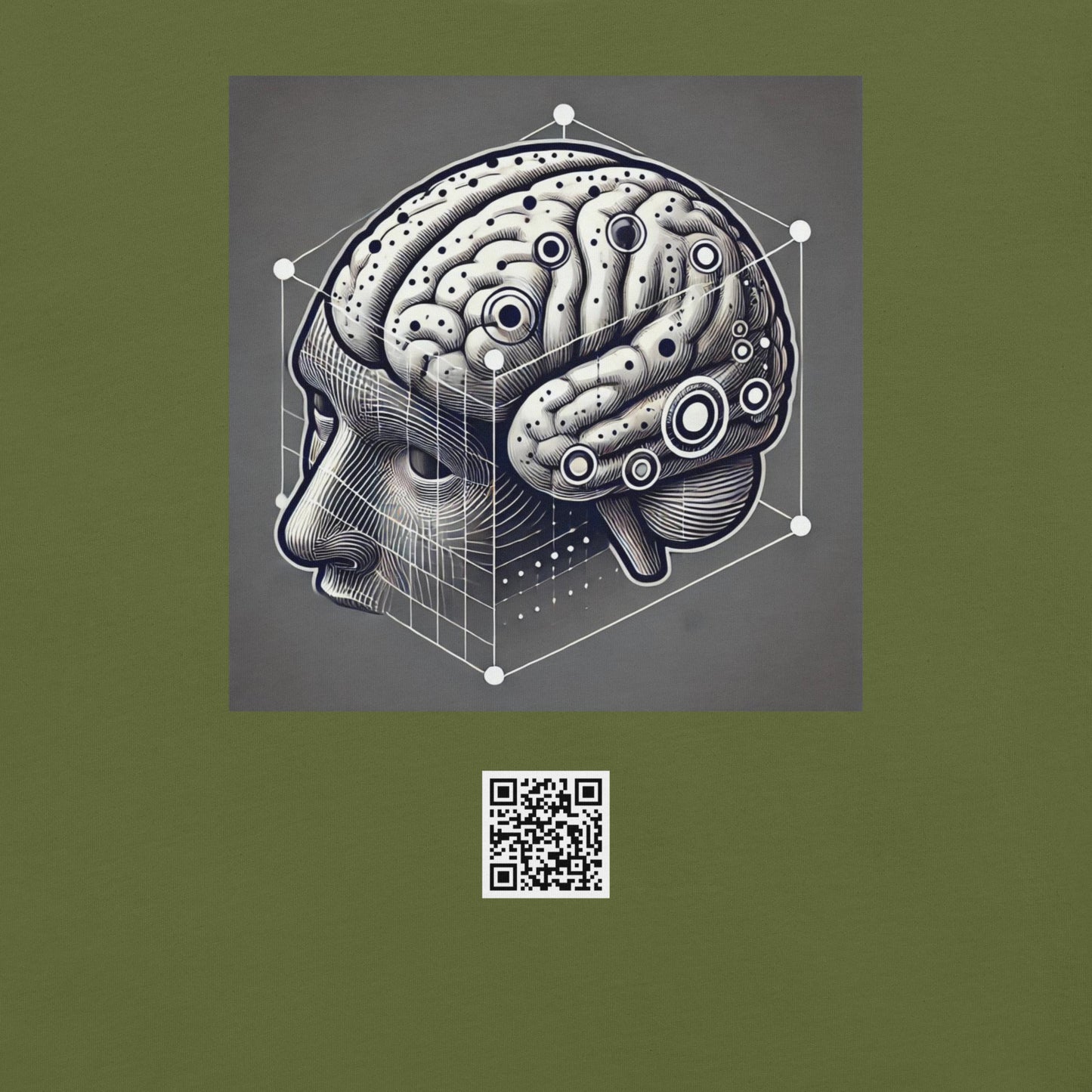 Augmented Reality Tee by Vibras - Brain Effect