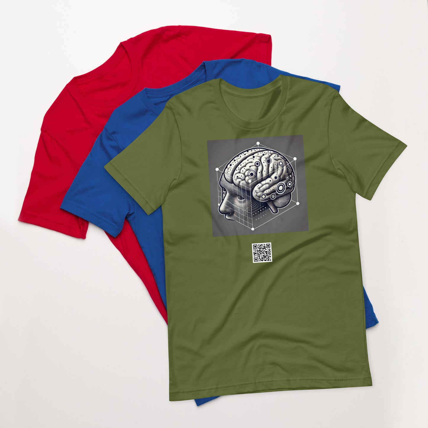 Augmented Reality Tee by Vibras - Brain Effect