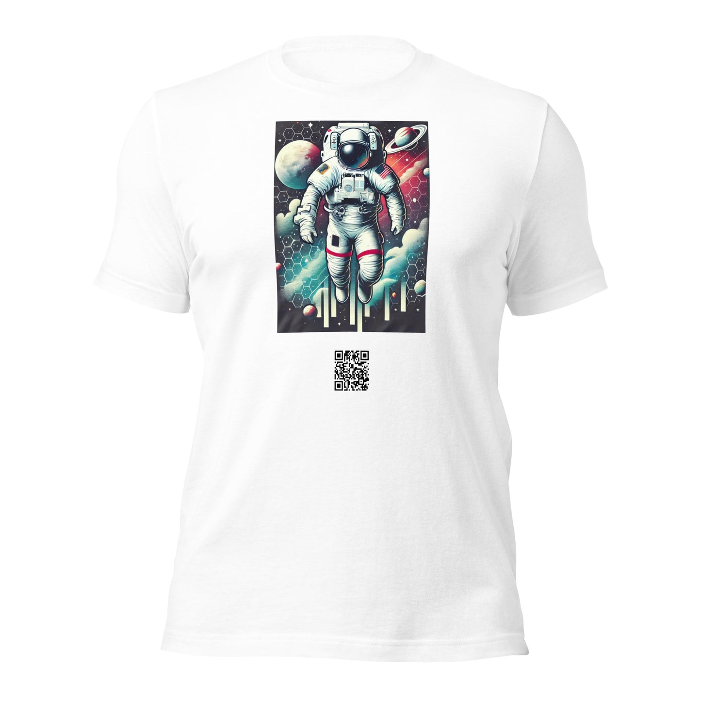 Augmented Reality Tee by Vibras - Astronaut Effect