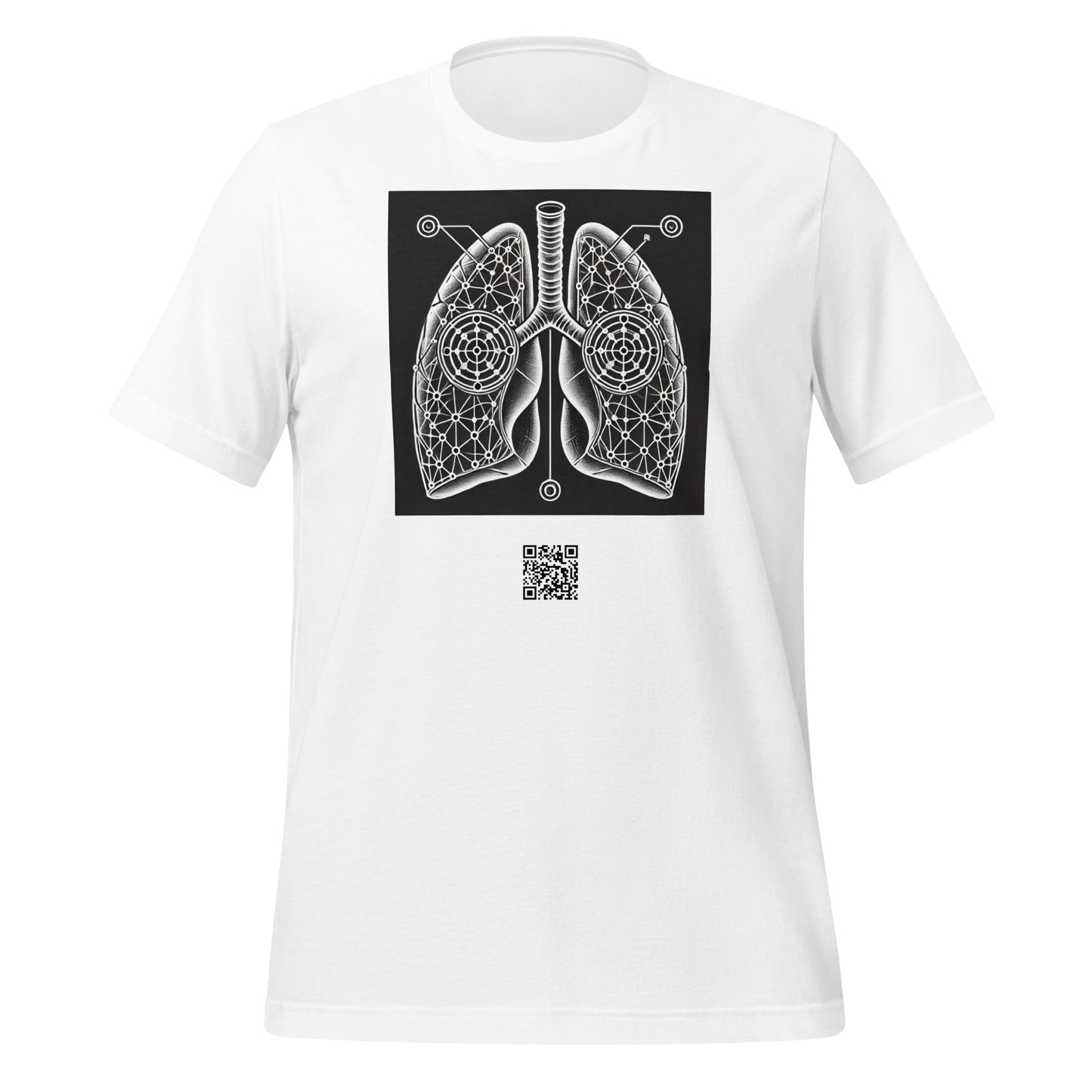 Augmented Reality Tee by Vibras - Lungs Effect